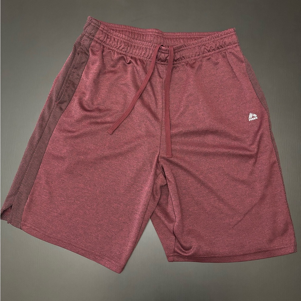 Men’s 2pairs: Black and Maroon Athletic Shorts Medium - Picture 7 of 12